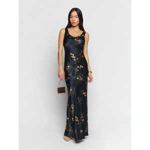 Reformation Annabelle Silk Dress